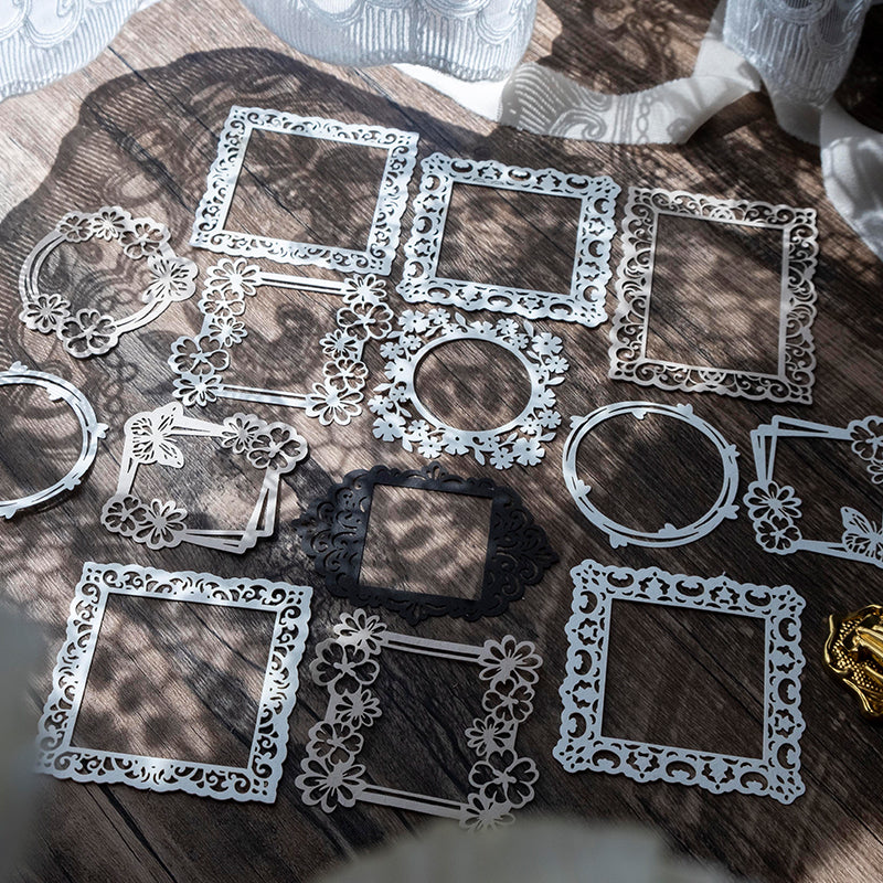 Lace & Frame Hollow Paper 20 PCS