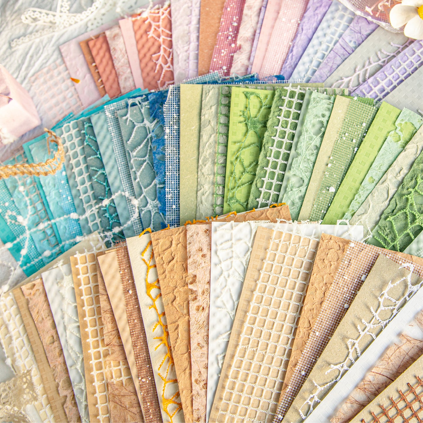 Mix Material Paper 16 PCS