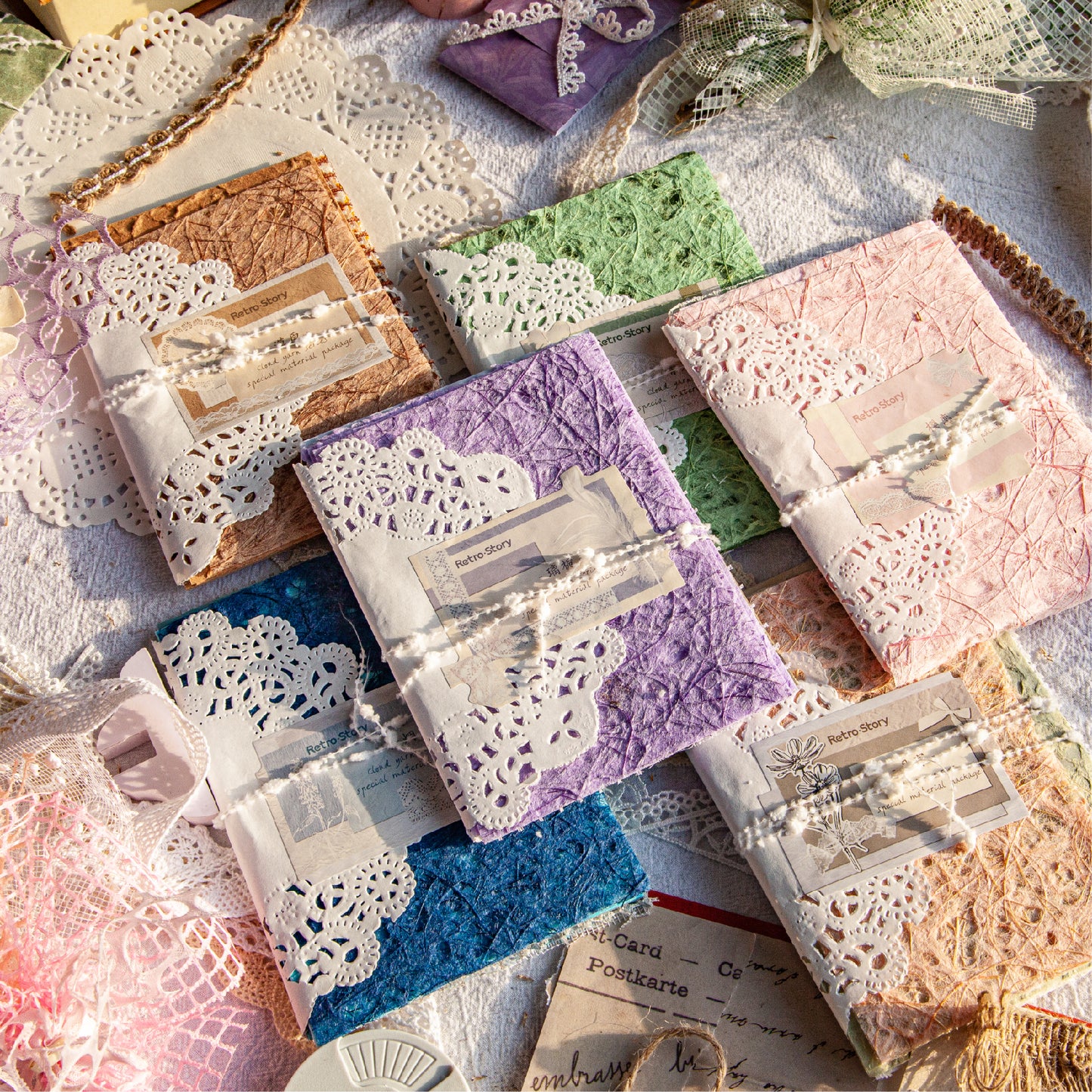 Mix Material Paper 16 PCS