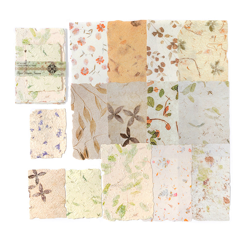 Vintage Coffee Background Special Paper 20 PCS