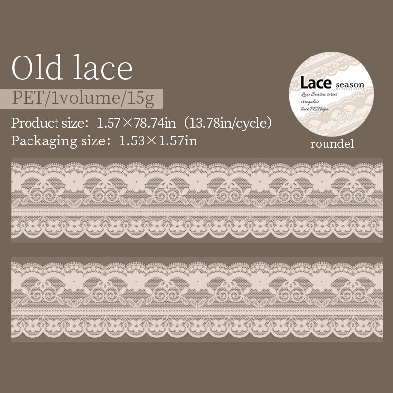 Lace Line PET Tape 4cm*2m Whole Roll