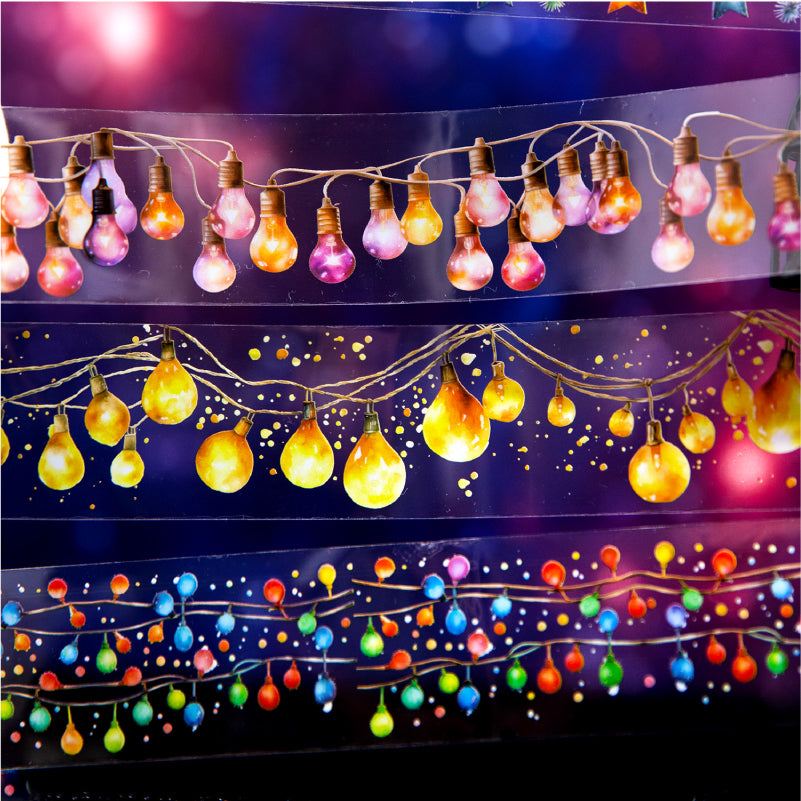 Holiday Lights 2PCS PET Tape set 35mm*2m