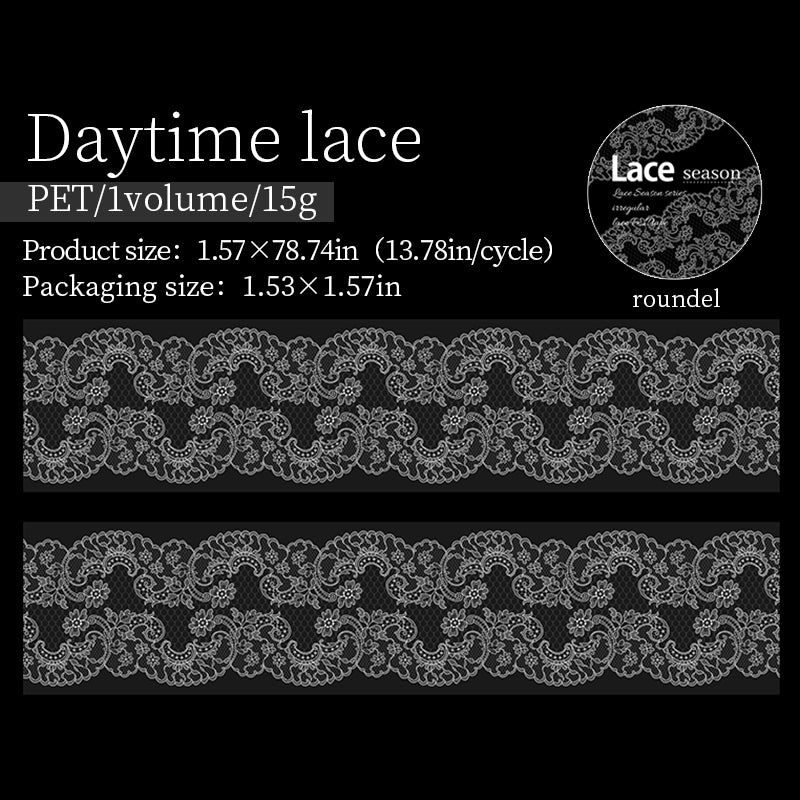 Lace Line PET Tape 4cm*2m Whole Roll