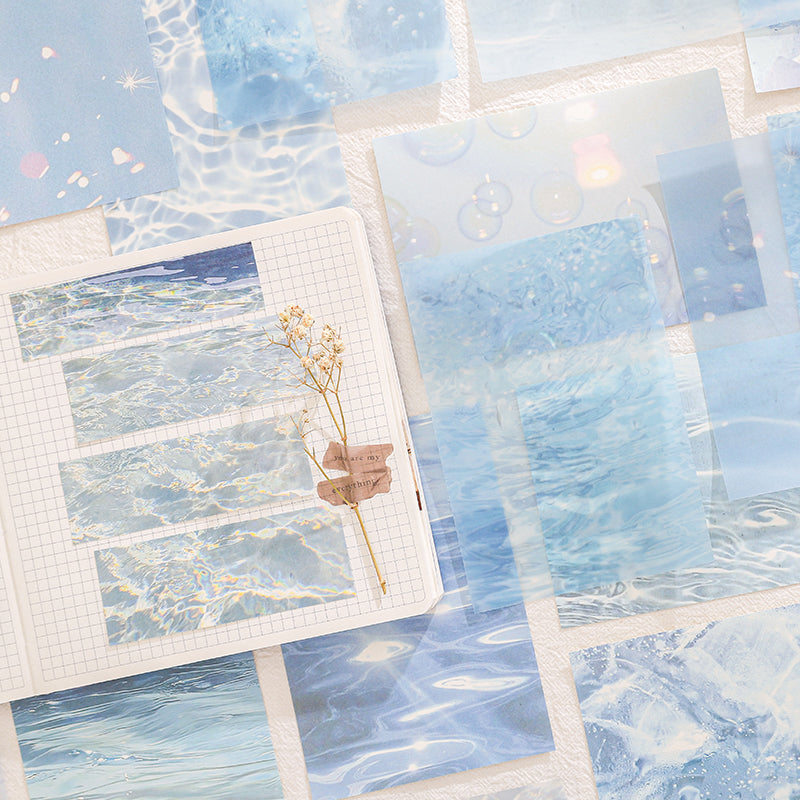 Water Ripple Background Paper 20 PCS