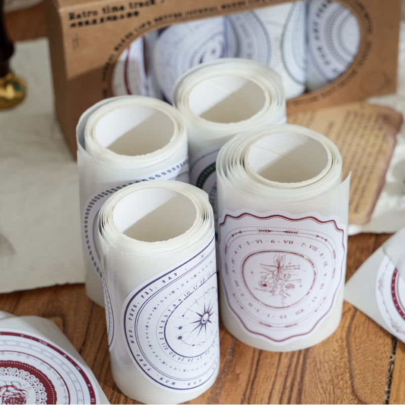 Whole Roll 8cm*2m Writing Paper Circle Tape