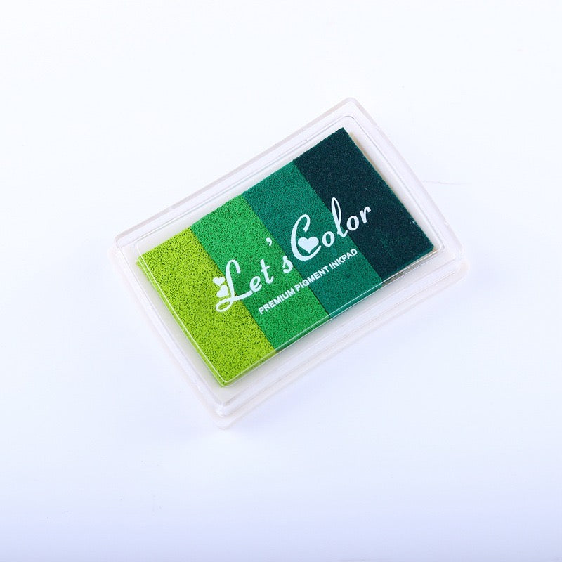 Gradient Colorful Water-Based Ink Pad Small
