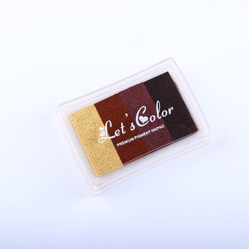 Gradient Colorful Water-Based Ink Pad Small