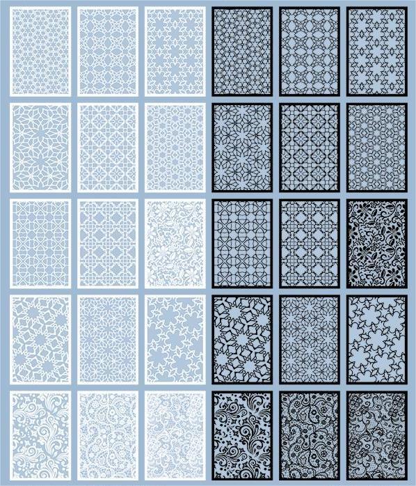 Lace Frame PET stickers 20PCS