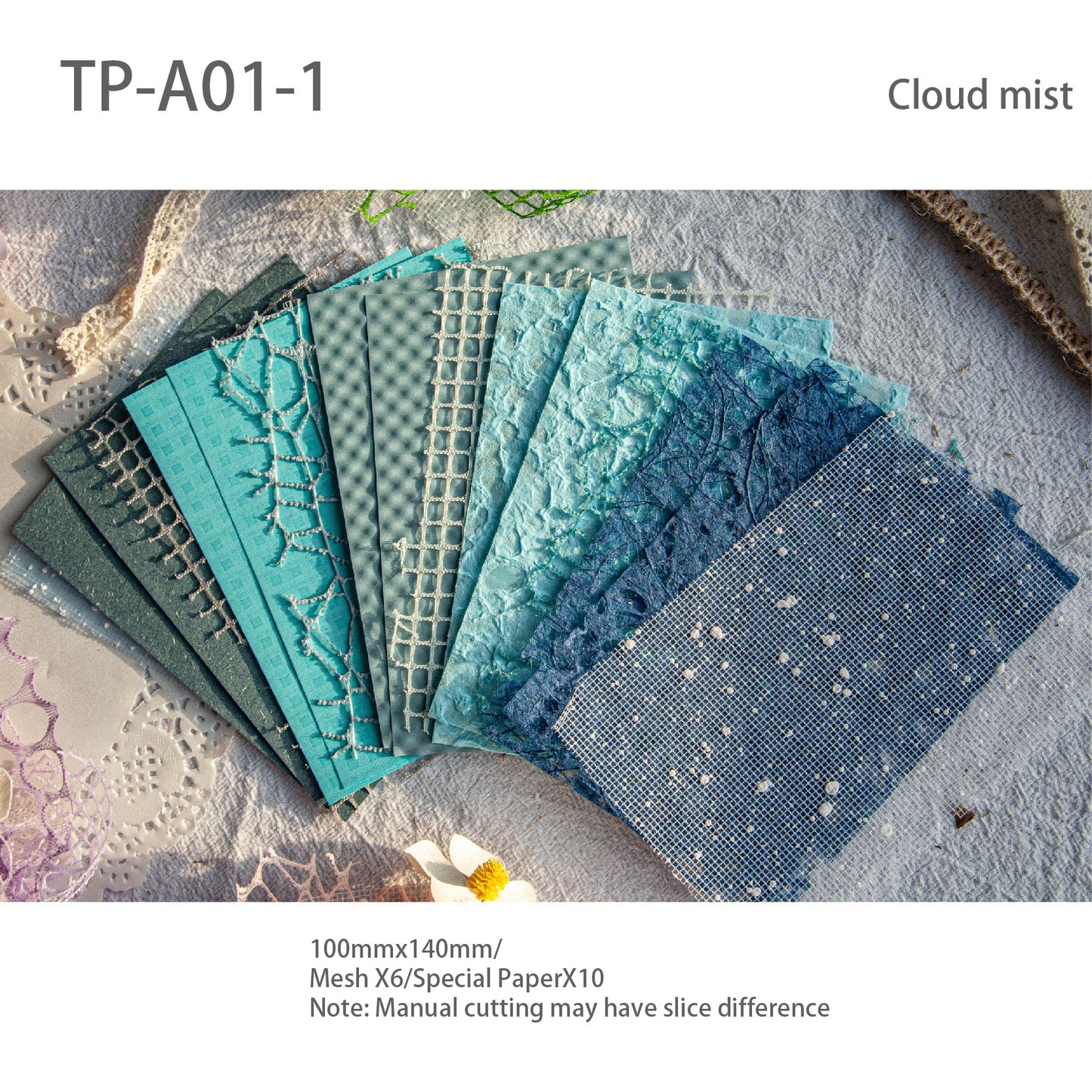 Mix Material Paper 16 PCS