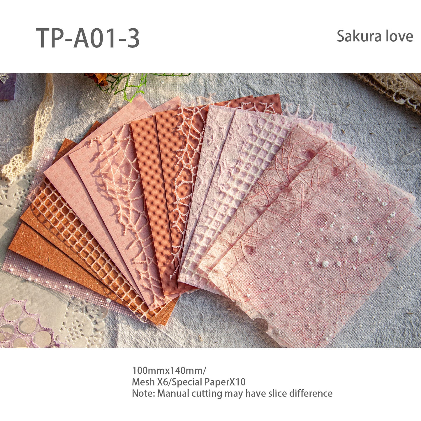 Mix Material Paper 16 PCS