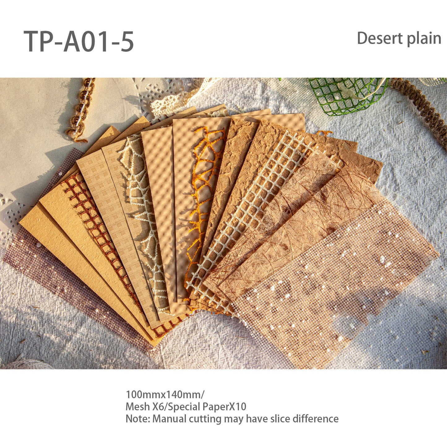 Mix Material Paper 16 PCS