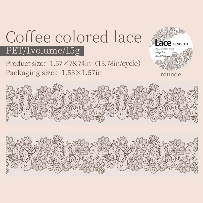 Lace Line PET Tape 4cm*2m Whole Roll