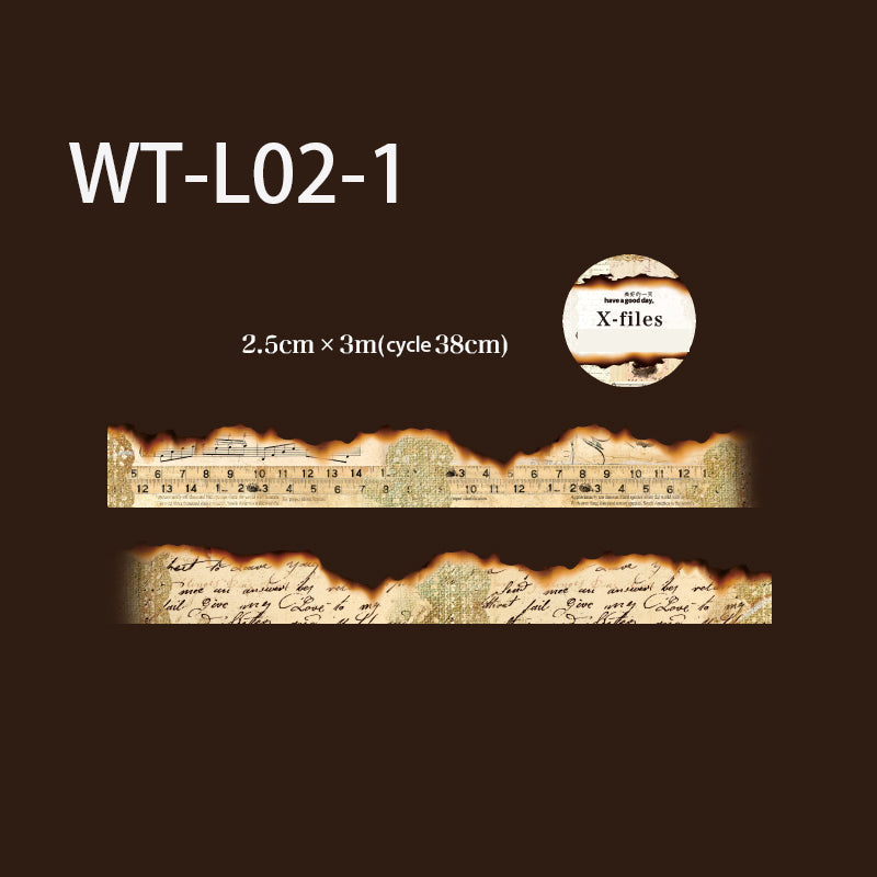 X file Washi Tape 2.5cm*3m Whole Roll