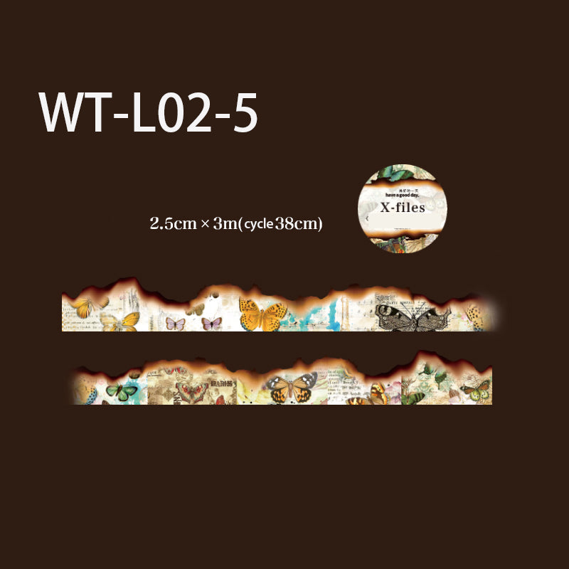 X file Washi Tape 2.5cm*3m Whole Roll