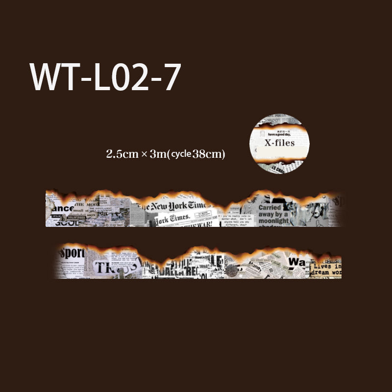 X file Washi Tape 2.5cm*3m Whole Roll