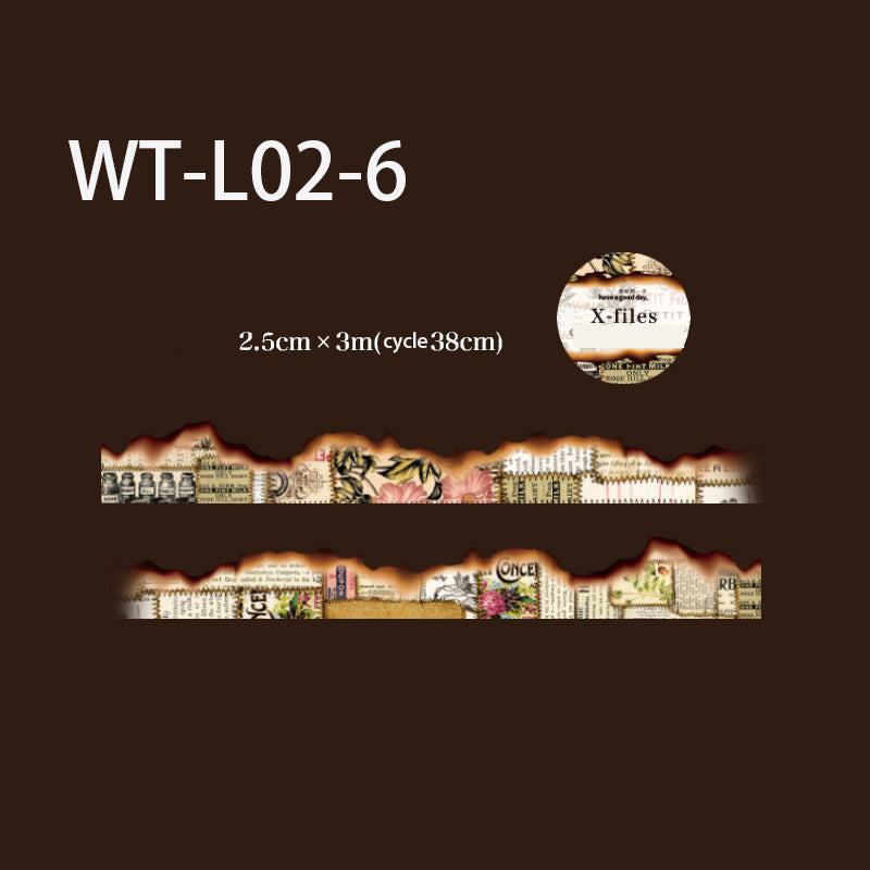 X file Washi Tape 2.5cm*3m Whole Roll
