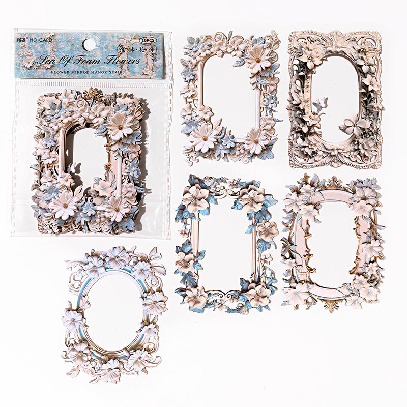Flower Mirror Frame 10 PCS