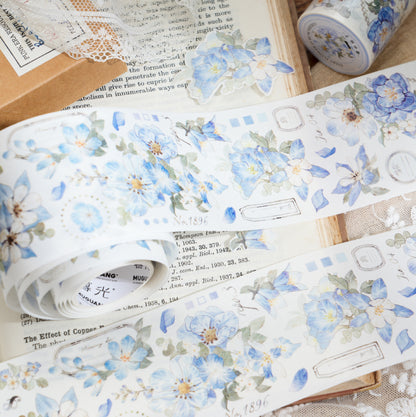 Whole Roll 6cm*2m Flower Whisper Special Oil Washi Tape