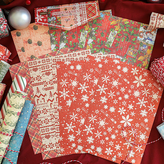 Christmas Background Paper BIG 14*24cm 20 PCS