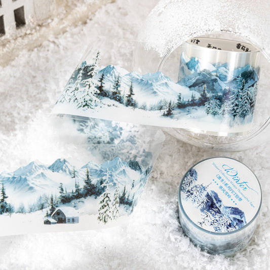 Winter / Snow PET Tape 40mm*2m