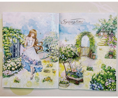 Cycle Tape※Full Spring PET /Washi Tape※Pre-Cut※
