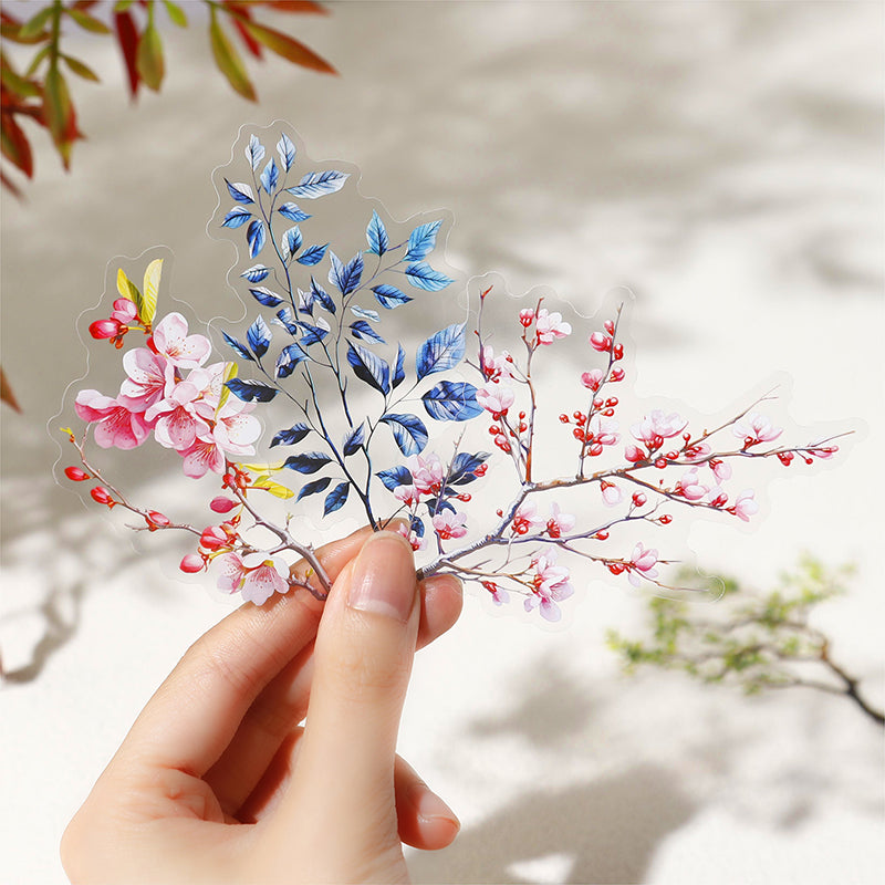 Leaves & Branches PET stickers 20PCS