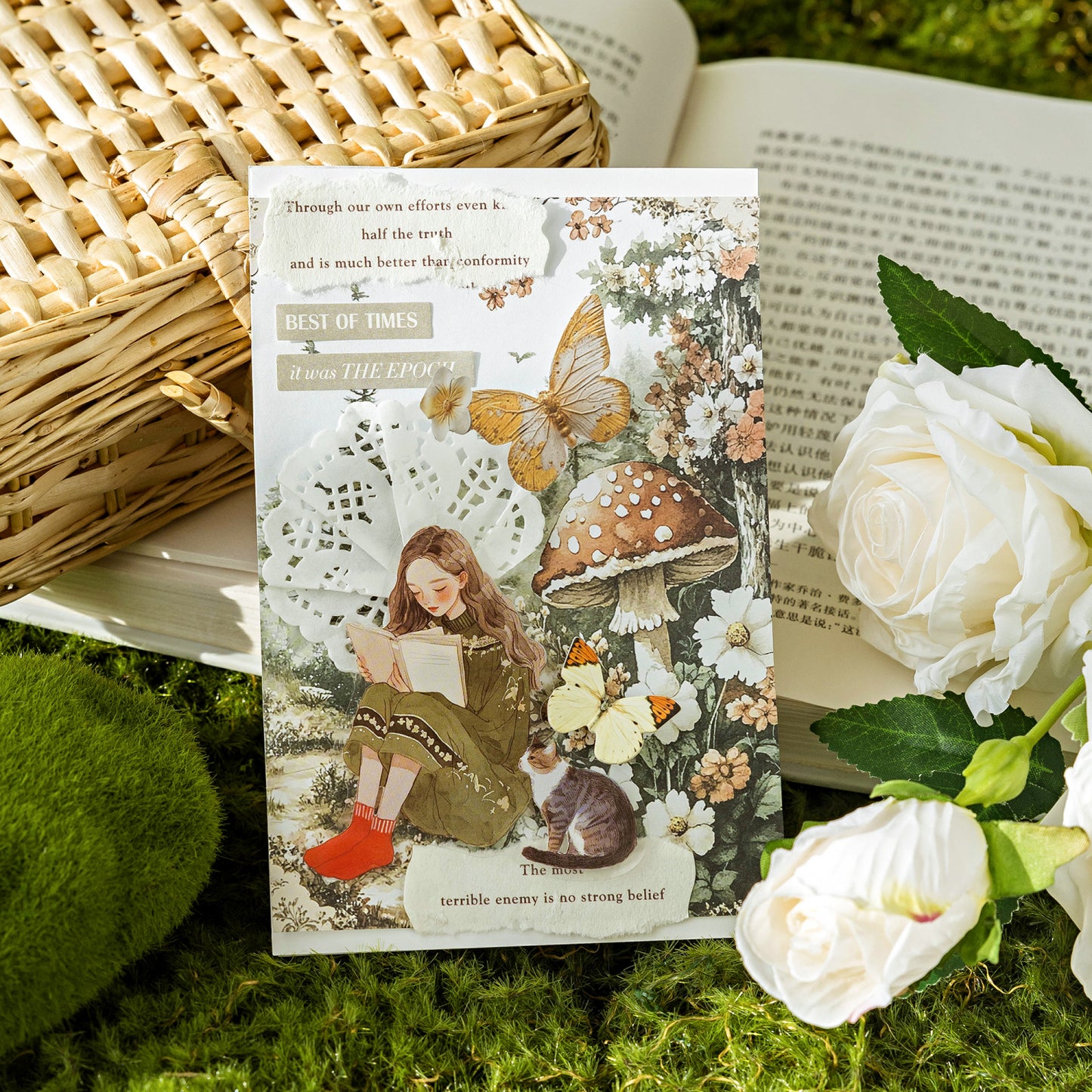 Elegant Reading Stickers 30 pcs
