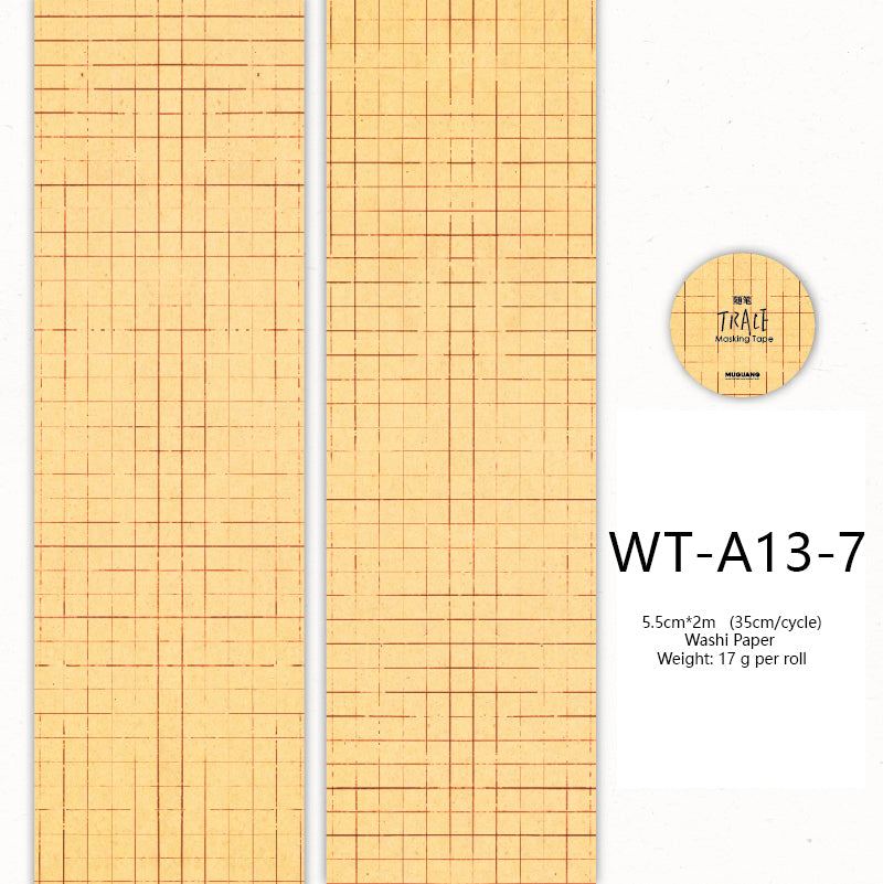 Whole Roll5.5cm*2m Background Washi Tape