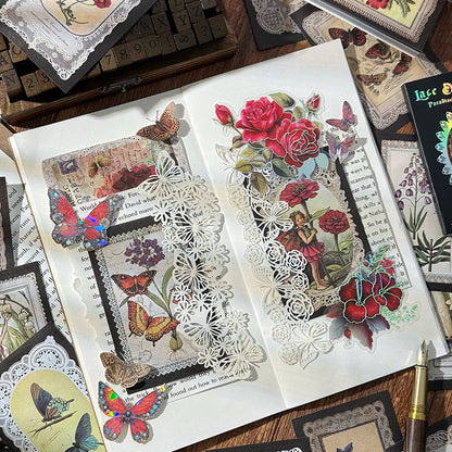 60 PCS Vintage Frame Note Paper