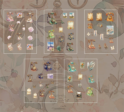 Time Traveler Stickers Book 20 Pages