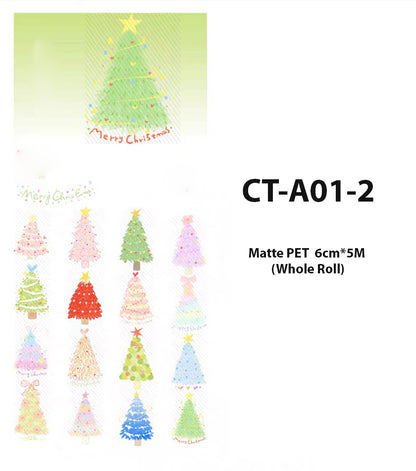 Cycle Tape※Xmas Tree PET Tape※