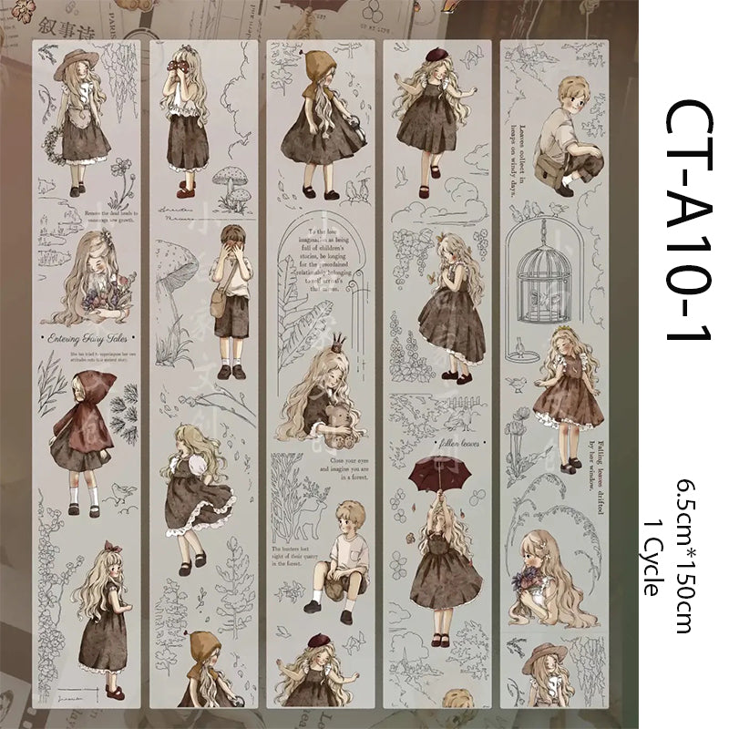 Cycle Tape※ Fairy Story ※ 6.5cm*1.5M※