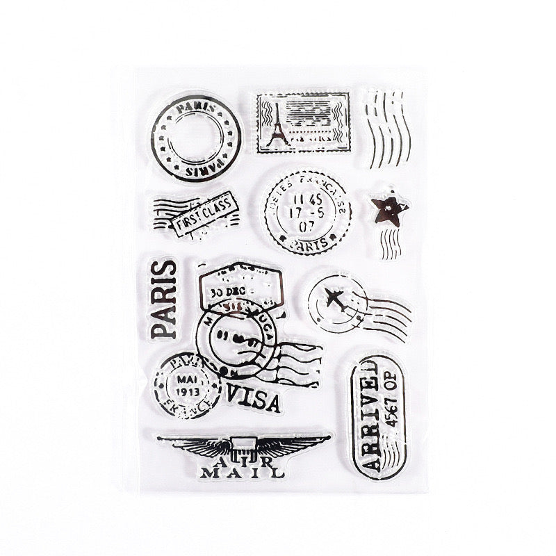 Retro Collection Silicone Stamps