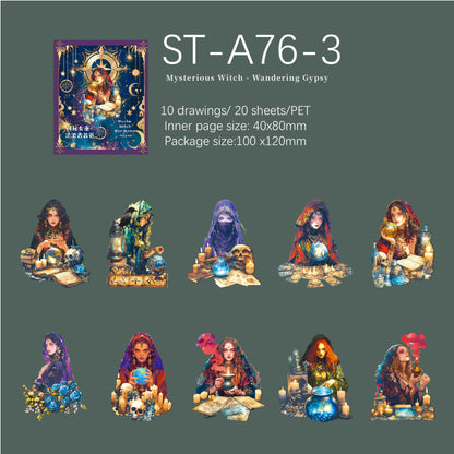 Forgotten Civilizations Stickers 20 pcs