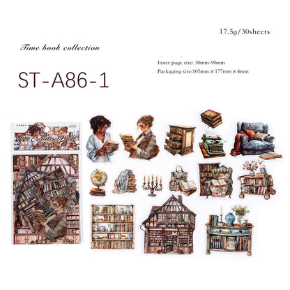 Reading Daily Sticker 30 pcs