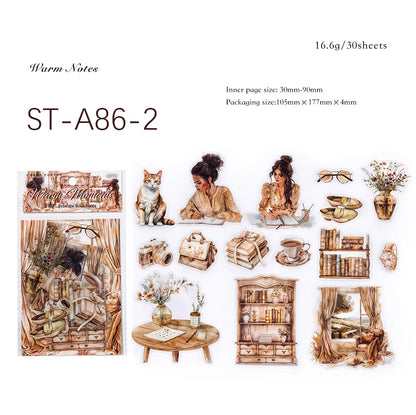 Reading Daily Sticker 30 pcs
