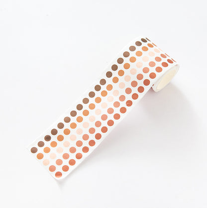 Whole Roll 6cm*3m Color round dot Washi Tape