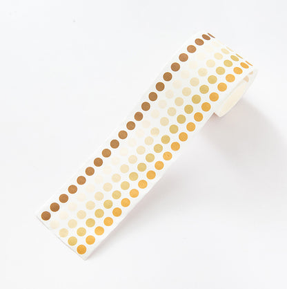 Whole Roll 6cm*3m Color round dot Washi Tape